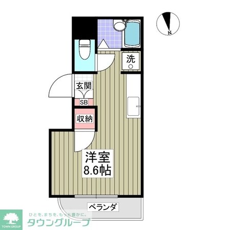 メゾンリリー 足立の物件間取画像